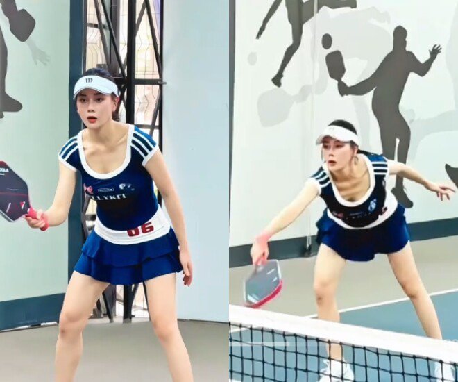 Vẻ đẹp và phong cách thể thao của Phương Oanh